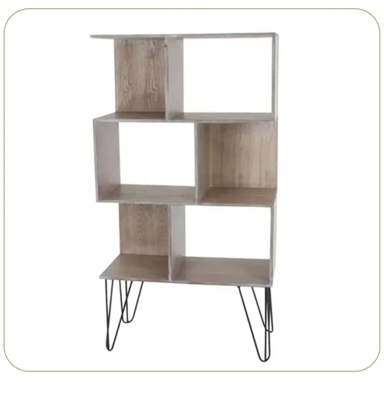 Muebles de sala con pies de hierro met&aacute;lico Estantes de almacenamiento Mesas auxiliares 