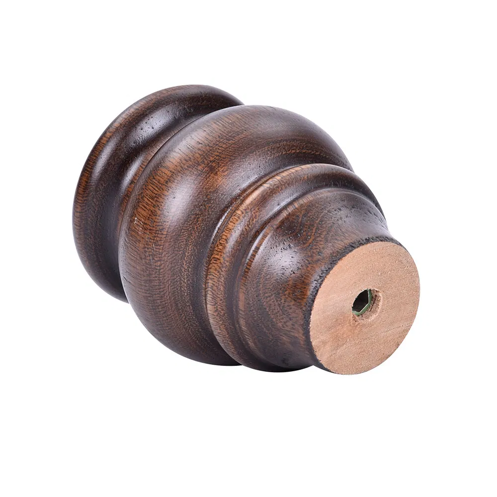 para gabinetes elegantes y estables, patas para muebles de madera maciza, 