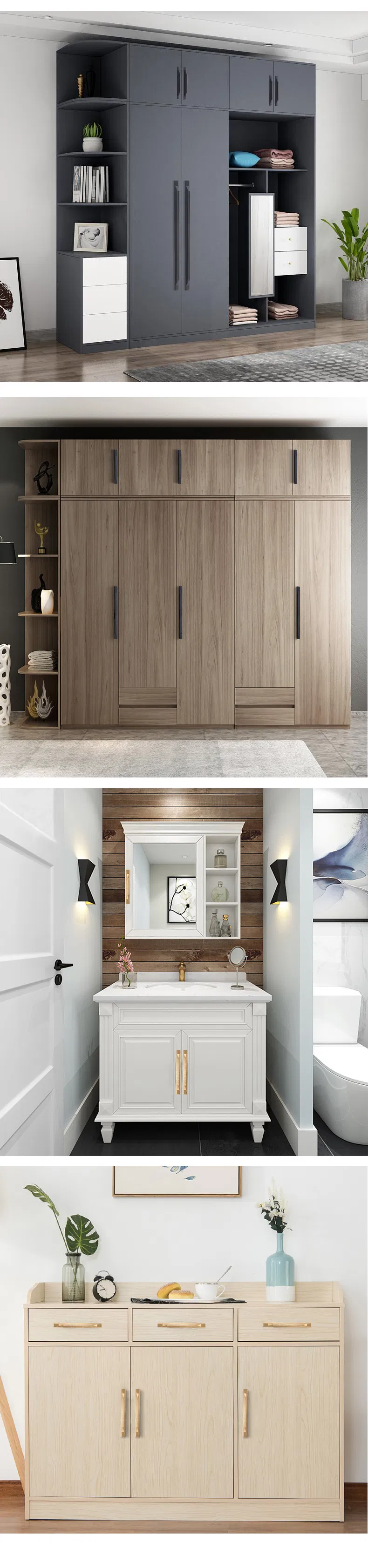 de puerta de muebles en forma de T Tiradores de armario de puerta de muebles 