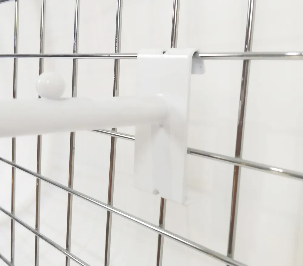 عرض المعادن السنانير Gridwall معلقة لخطاف سلك الشبكة الجدار عرض 