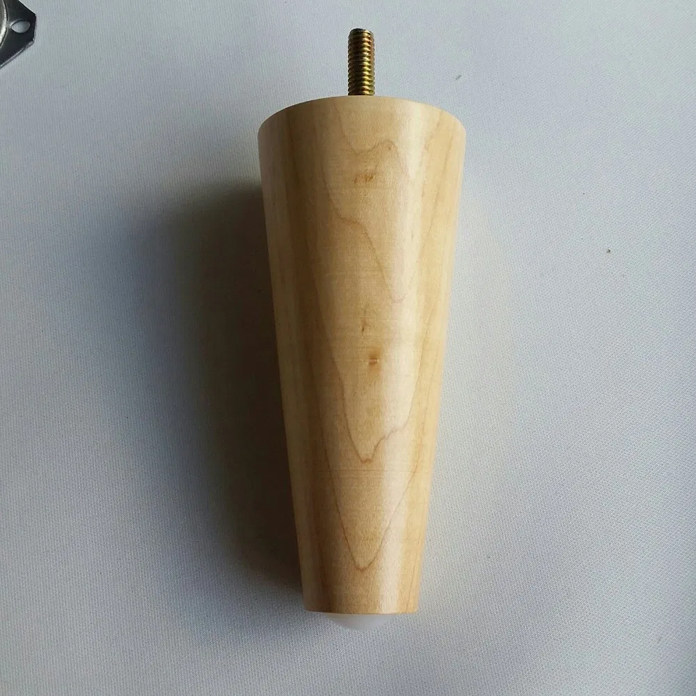 Tinte de madera maciza de 16 pulgadas de altura de repuesto Patas de silla de barra de madera 