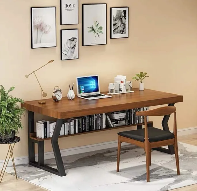 polvo negro Pata de mesa de hierro con acabado en polvo negro 