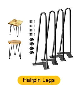 centro de estilo moderno, gabinete de ba&ntilde;o de cocina, patas de mesa Herrajes para muebles Mesa de centro de estilo moderno, gabinete de ba&ntilde;o de cocina, patas de mesa 