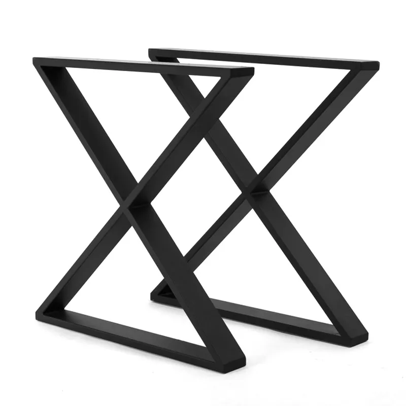 Patas de tocador de metal doblado Patas de mesa de muebles de estilo moderno Patas de tocador de metal doblado 