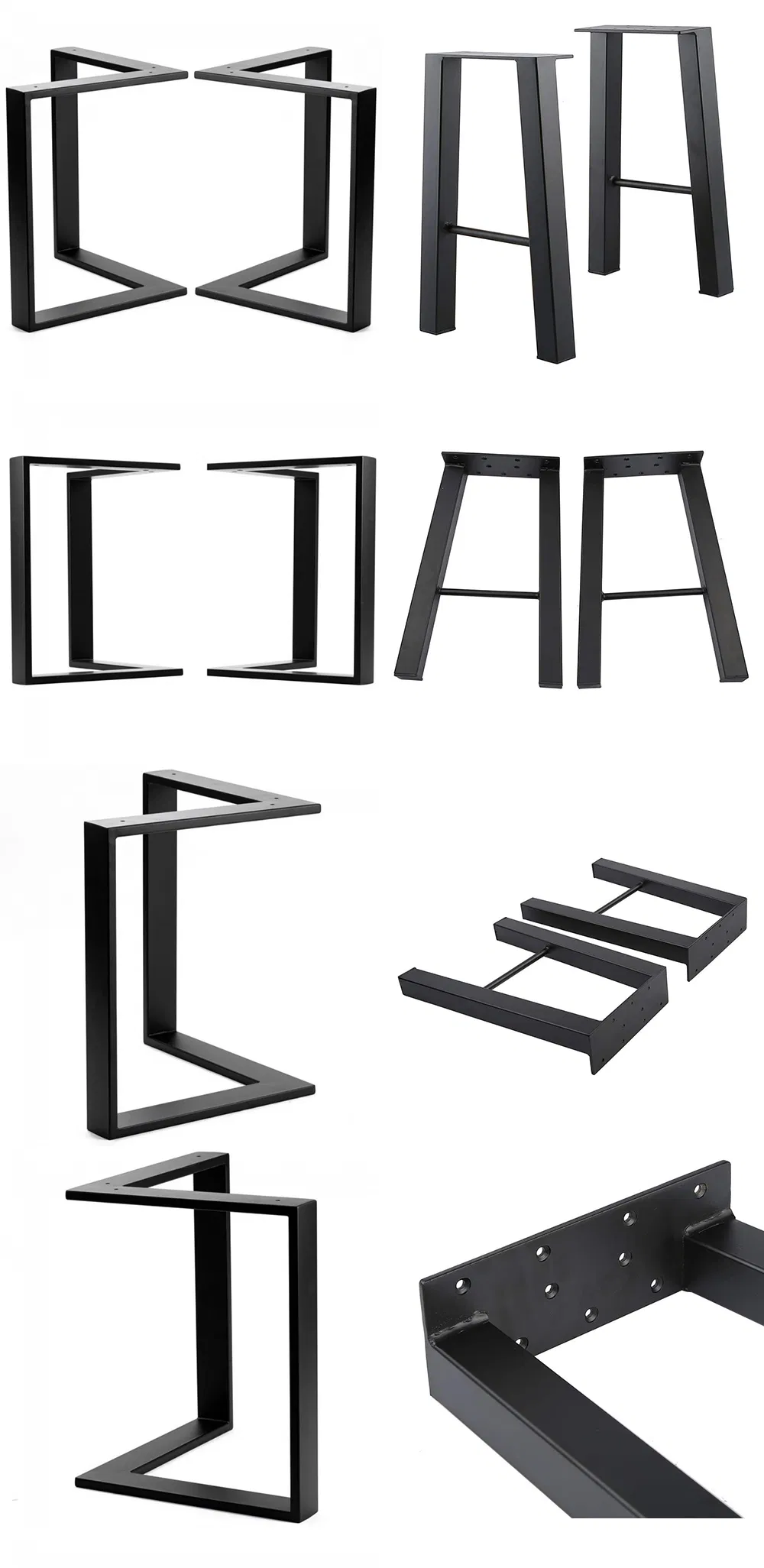 herrajes para patas de mesa 
