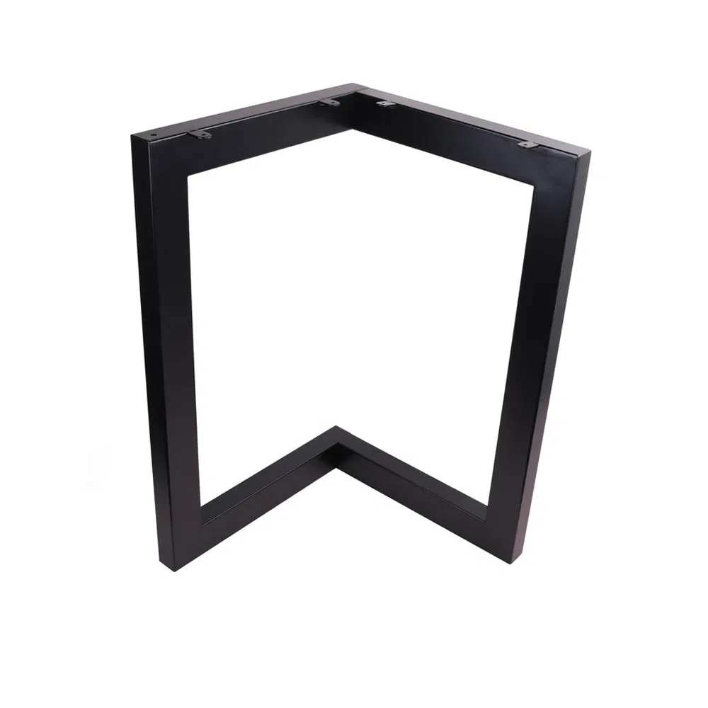 acero en forma de L Patas de banco con base de mesa de centro de acero en forma de L Patas de banco con base de mesa de centro de acero 