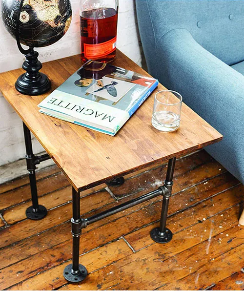 Muebles DIY Tubos de metal industriales Patas de mesa 