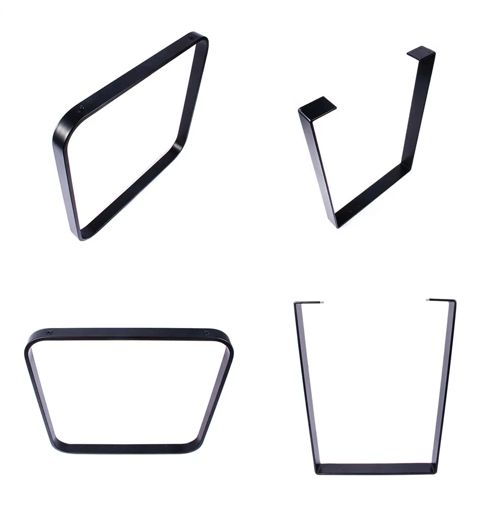 cuadradas trapezoidales Venta al por mayor Muebles modernos industriales personalizados Patas de mesa de escritorio cuadradas trapezoidales Venta al por mayor Venta Muebles modernos industriales personalizados 