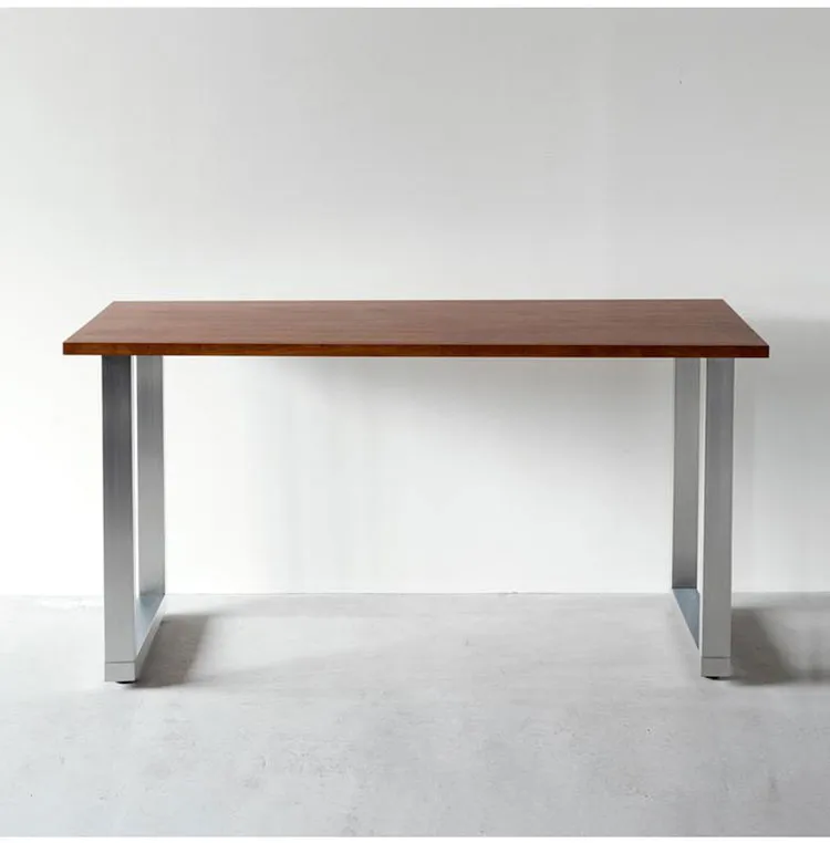acero inoxidable Muebles Cepillado Pulido Cuadrado Consola Extremo Banco lateral Caf&eacute; Patas de mesa de 