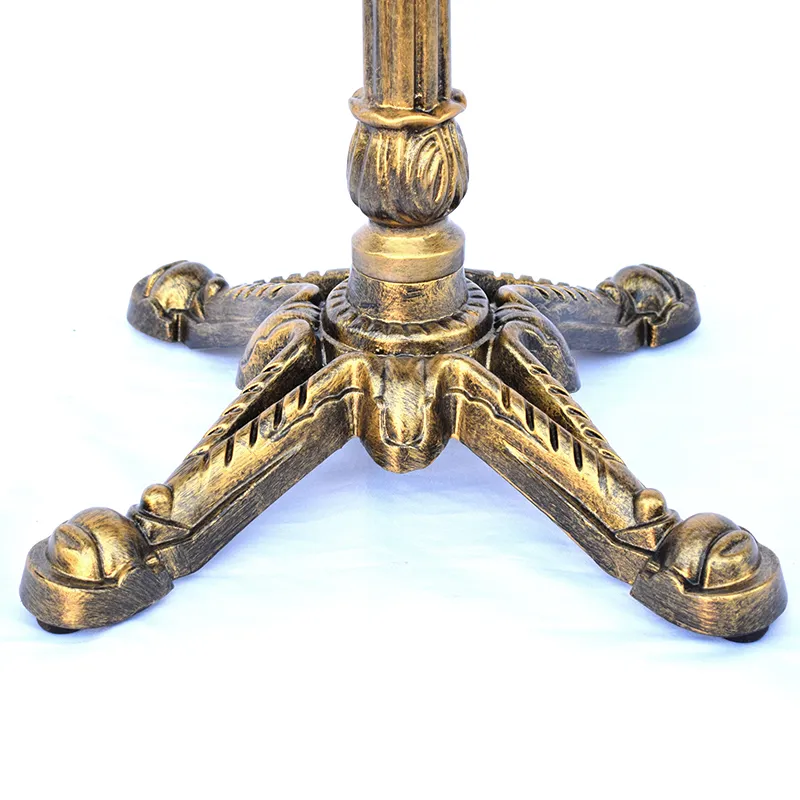 fundido de bronce con garra de tigre decorada Pata de mesa de centro de hierro fundido de bronce con garra de tigre 