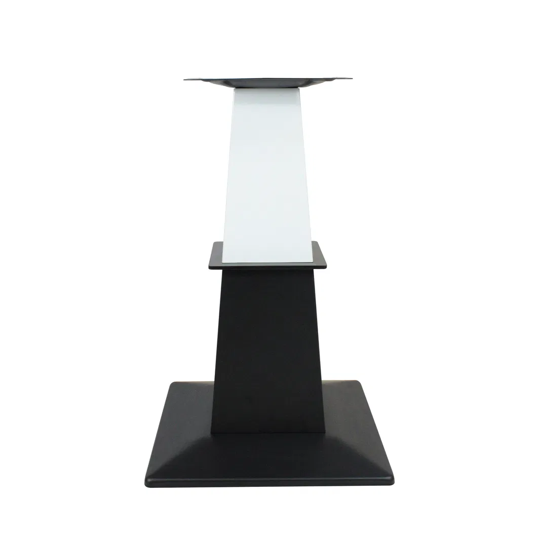Suministro directo de f&aacute;brica de base de mesa de metal personalizada de hierro fundido 