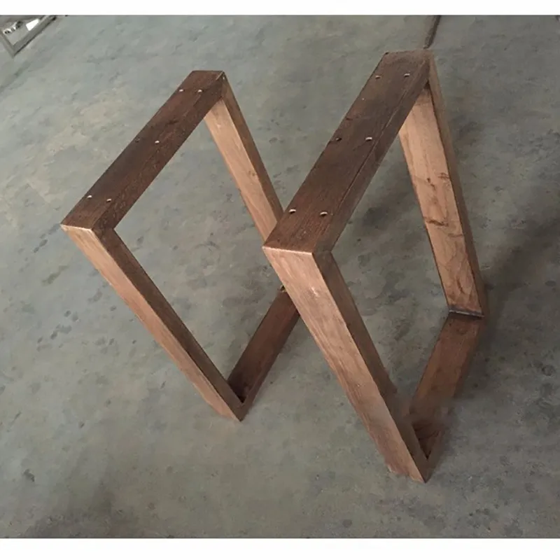 Patas de mesa de madera maciza 