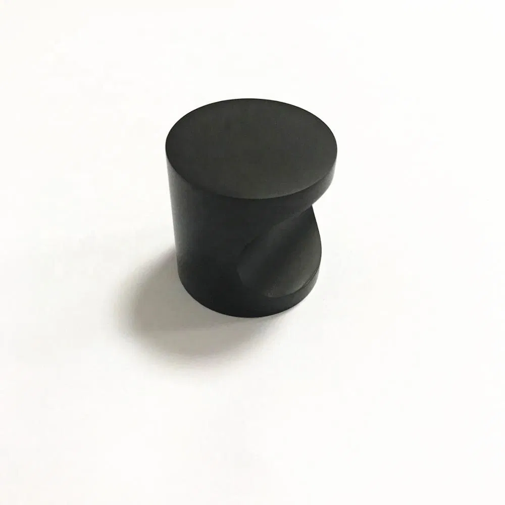 أجهزة سبائك الألومنيوم D1064 - 30X30mm خزانة باب المطبخ الحمام مقبض أسود سحب 