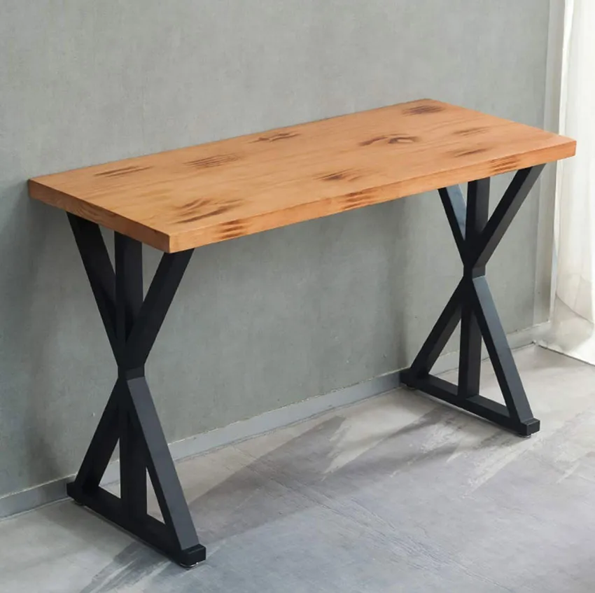 de metal dorado en forma de U Fabricante de patas modernas para mesa de comedor de metal dorado en forma de U 