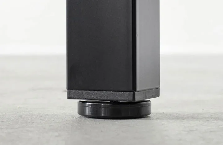 de altura de metal redondos Patas de mesa, herrajes para muebles ajustables Dise&ntilde;o de moda 