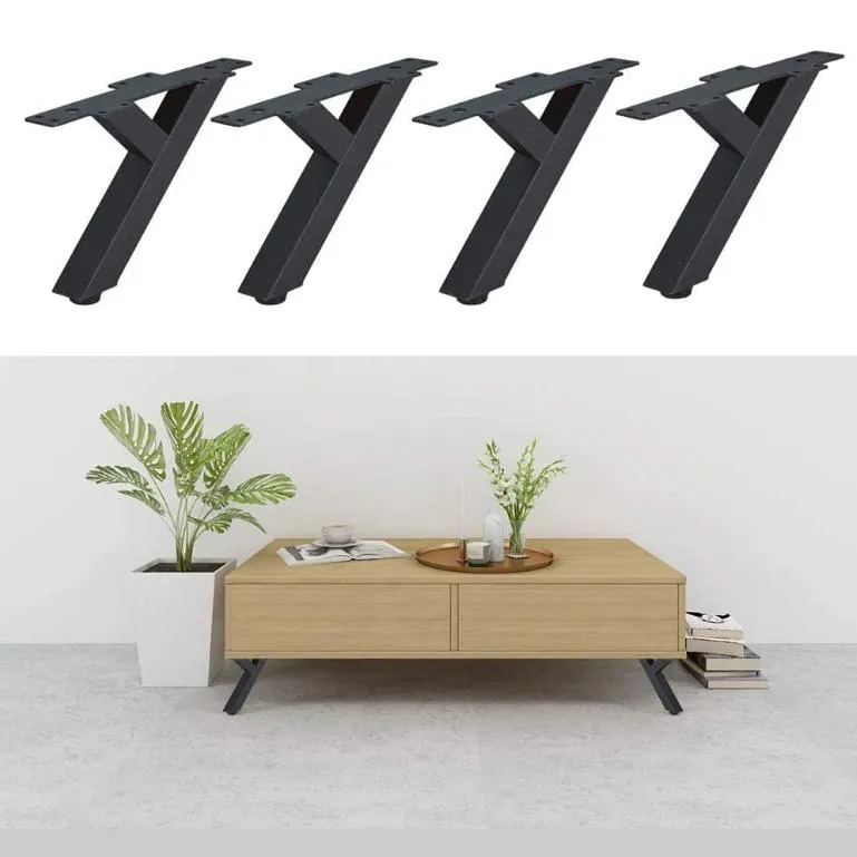 de sof&aacute; de hierro y metal ajustables Patas de mesa 