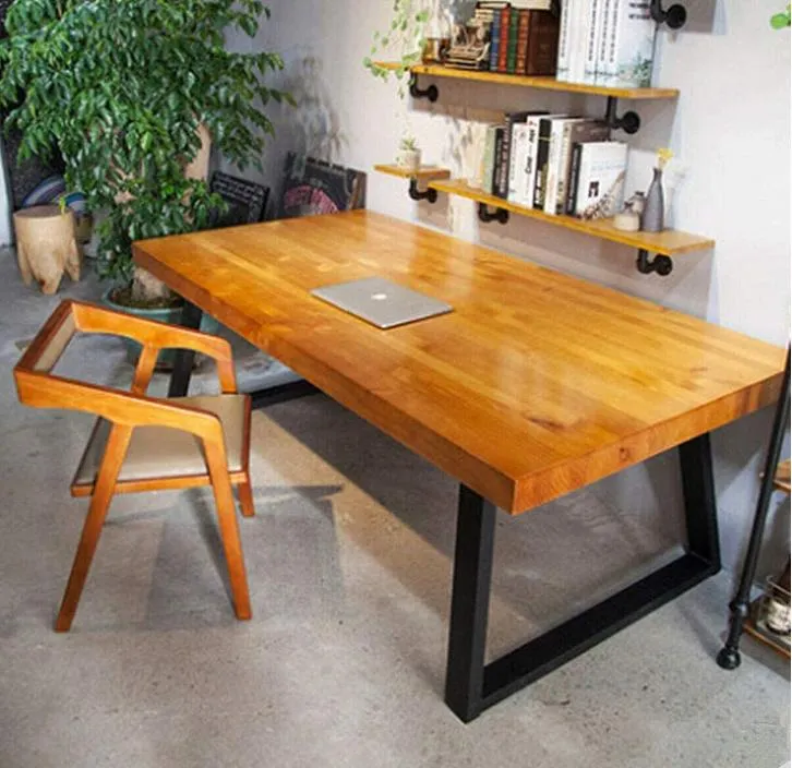resistente con marco de caf&eacute; Patas de mesa de comedor industrial resistente con marco de caf&eacute; Patas de mesa 