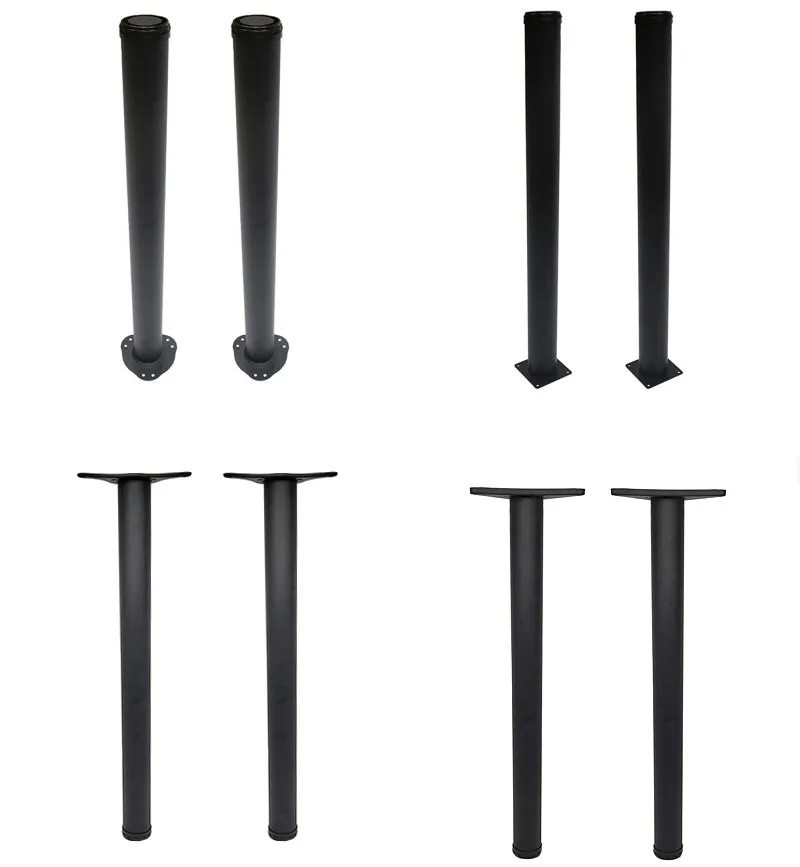 en altura de 28 pulgadas Patas de mesa de metal 