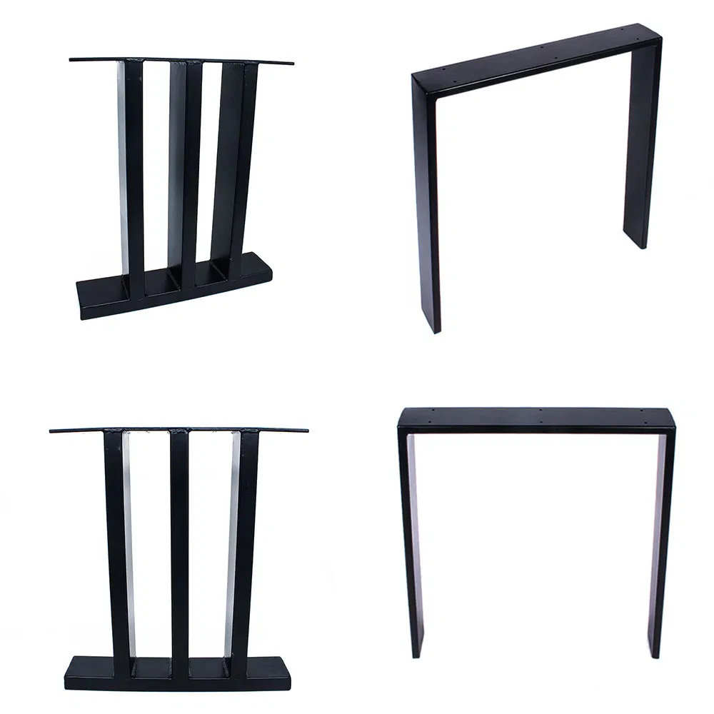cuadradas trapezoidales Patas de mesa de escritorio cuadradas trapezoidales para muebles Venta al por mayor 