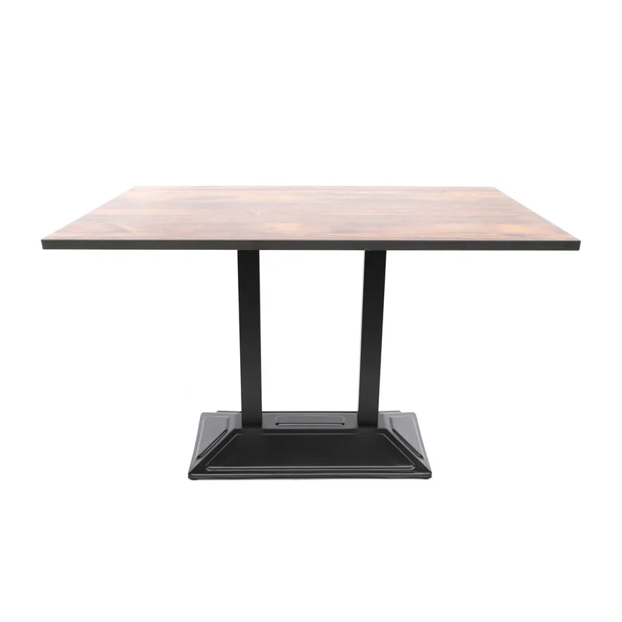 pub de hierro, base de pedestal &uacute;nica 2 patas Patas de mesa de cafeter&iacute;a y pub de hierro, base de pedestal &uacute;nica 2 patas 