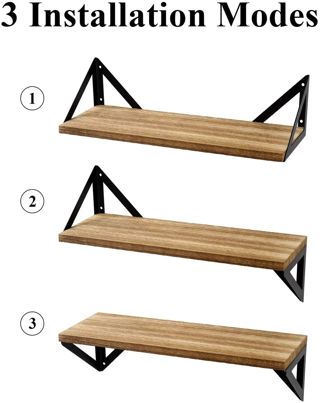 triangulares para estanter&iacute;as, soportes para estantes de montaje en pared de metal con &aacute;ngulo en forma de 90 L. 