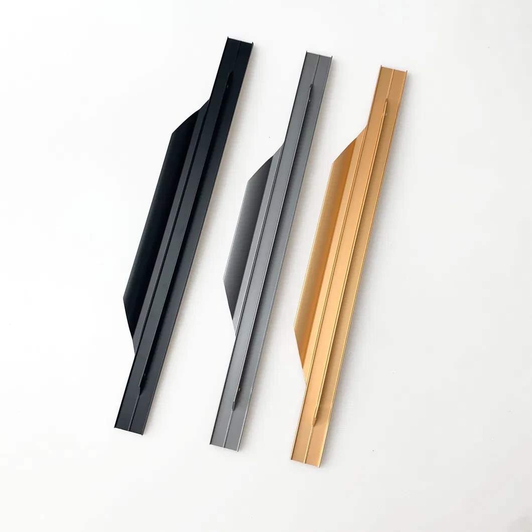para puerta de armario de aluminio Tiradores para muebles Tirador 