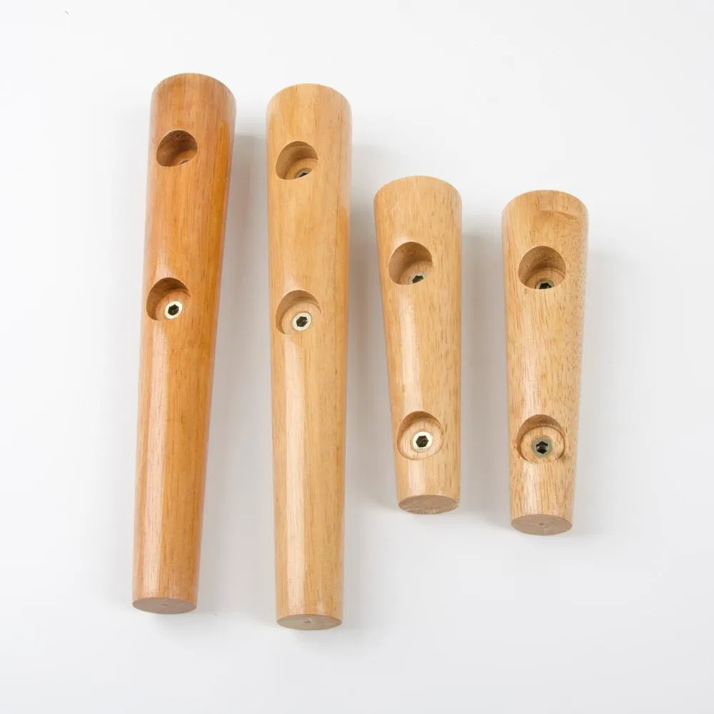 Patas de silla de repuesto para sof&aacute; marr&oacute;n Patas de muebles de madera Patas 