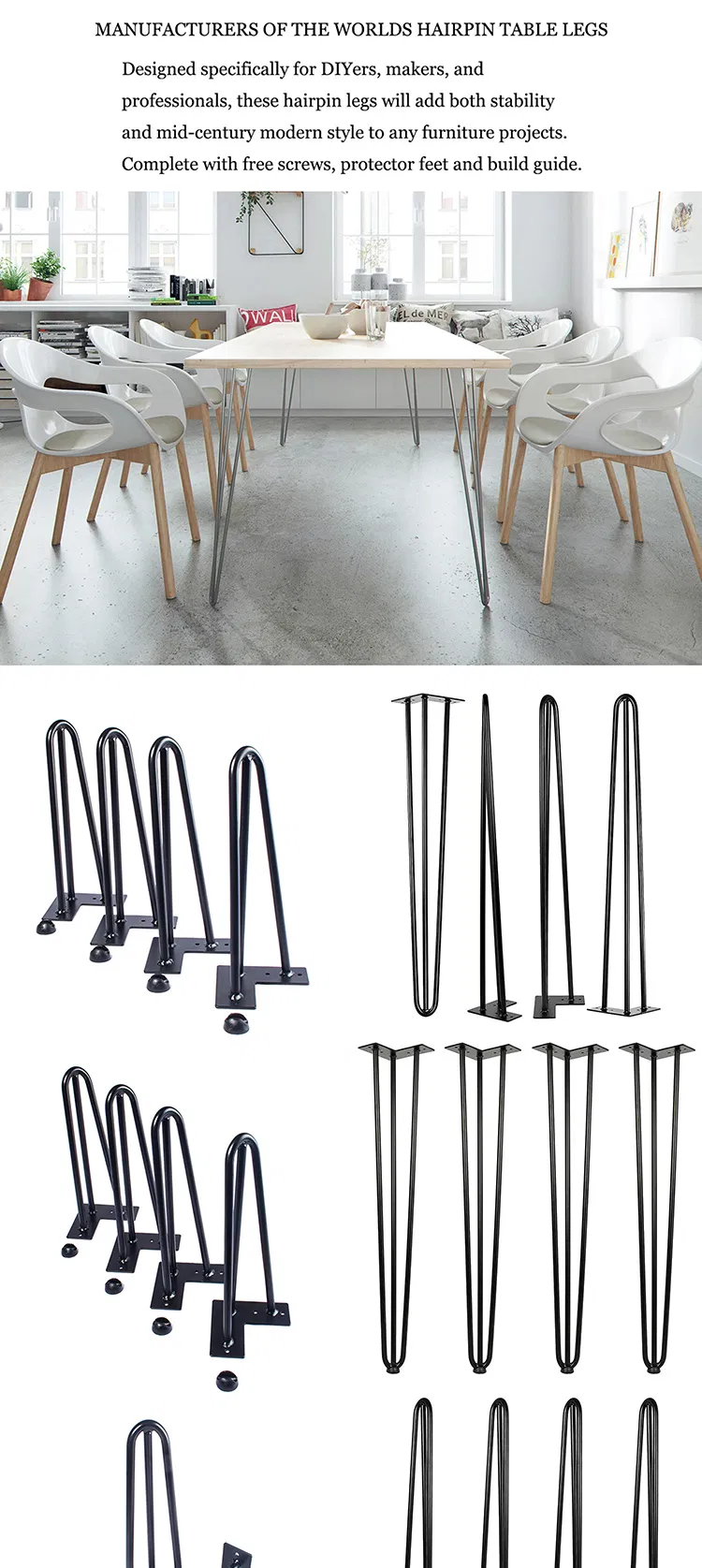 auxiliar Patas de horquilla de metal para muebles de nuevo dise&ntilde;o Al por mayor Patas de horquilla de metal para mesa auxiliar Patas de horquilla de metal para muebles de nuevo dise&ntilde;o 