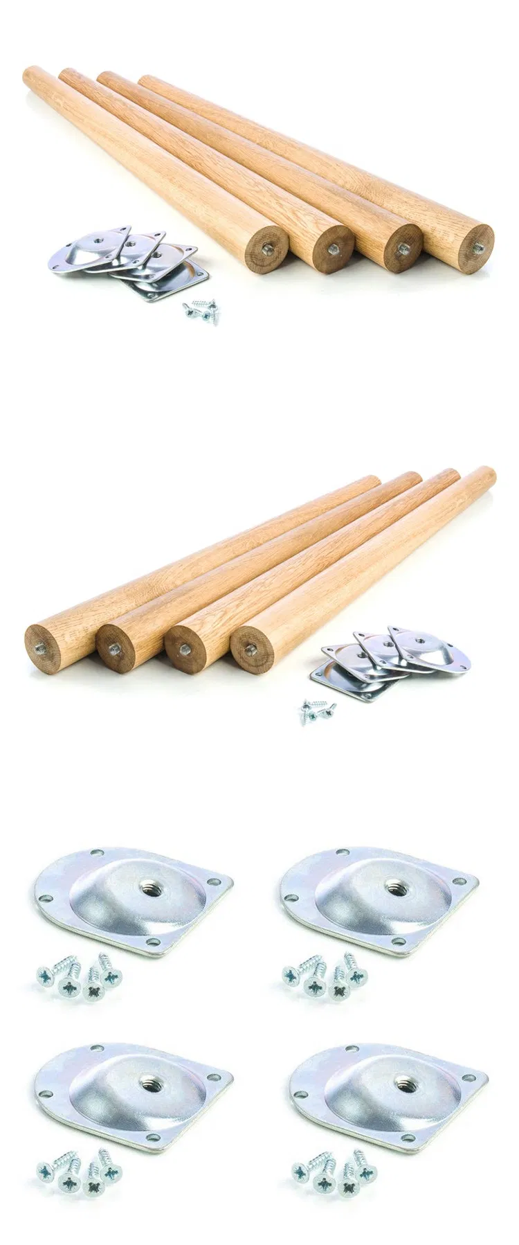 Accesorios para muebles de dise&ntilde;o de moda Patas de madera para sof&aacute; y cama
