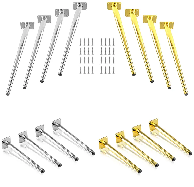 Pata del sof&aacute; de los muebles de la tabla del metal de los herrajes de acero modernos del gabinete 