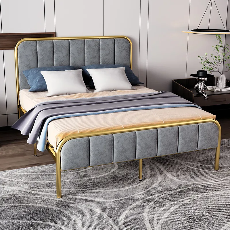 tama&ntilde;o completo Malla met&aacute;lica para plataforma estilo cama Marco de cama met&aacute;lico 