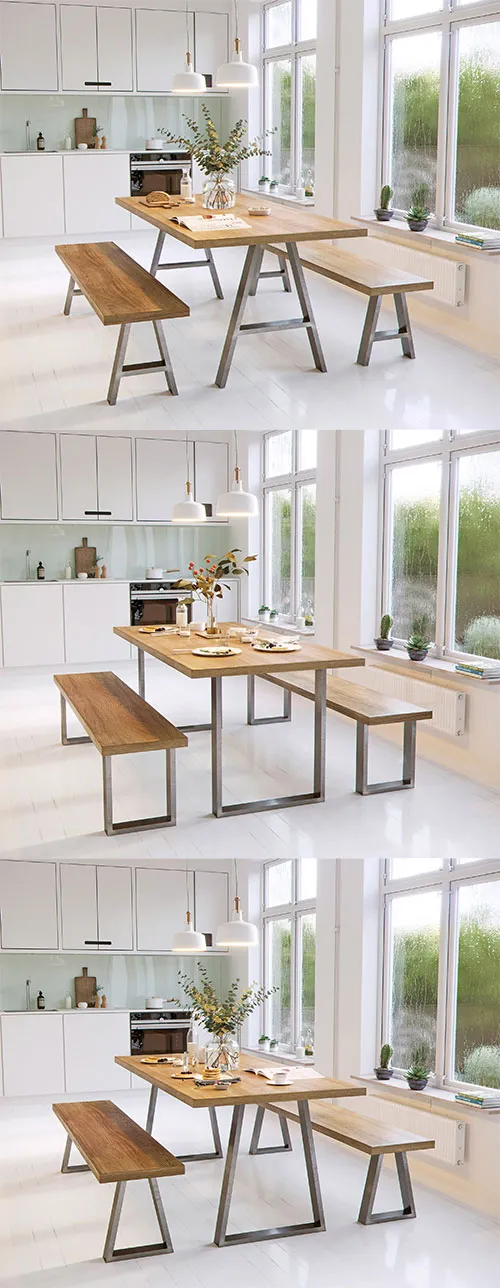 marco de patas de muebles de 