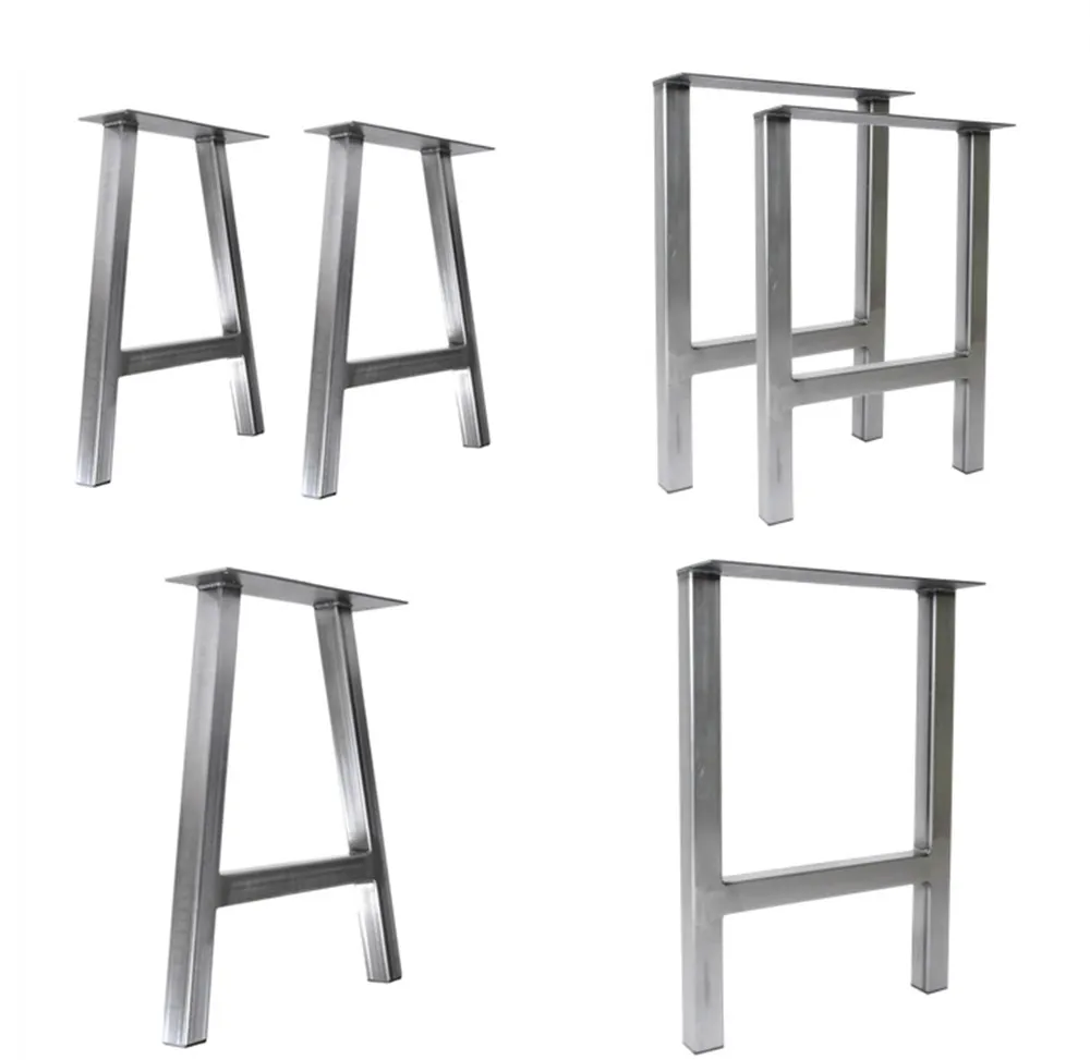 de patas de mesa de acero inoxidable Patas de mesa de muebles modernos Fabricante de 