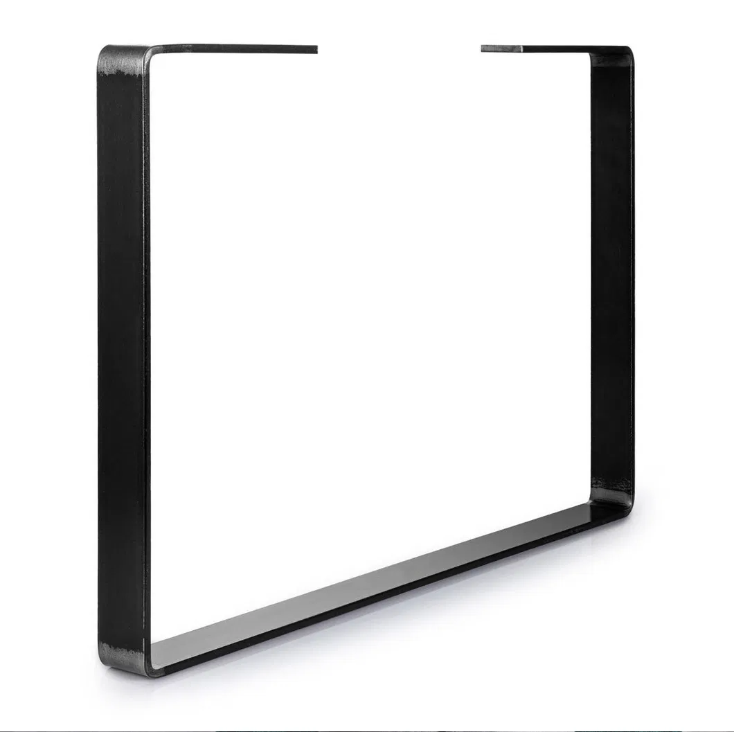 Escritorio de comedor de oficina Escritorio de comedor de acero Patas de mesa de metal moderno de lujo 
