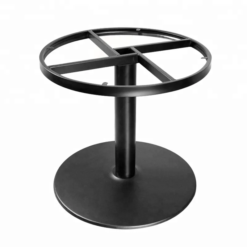 Disponible Base de mesa superior &uacute;nica personalizada de hierro fundido Disponible 