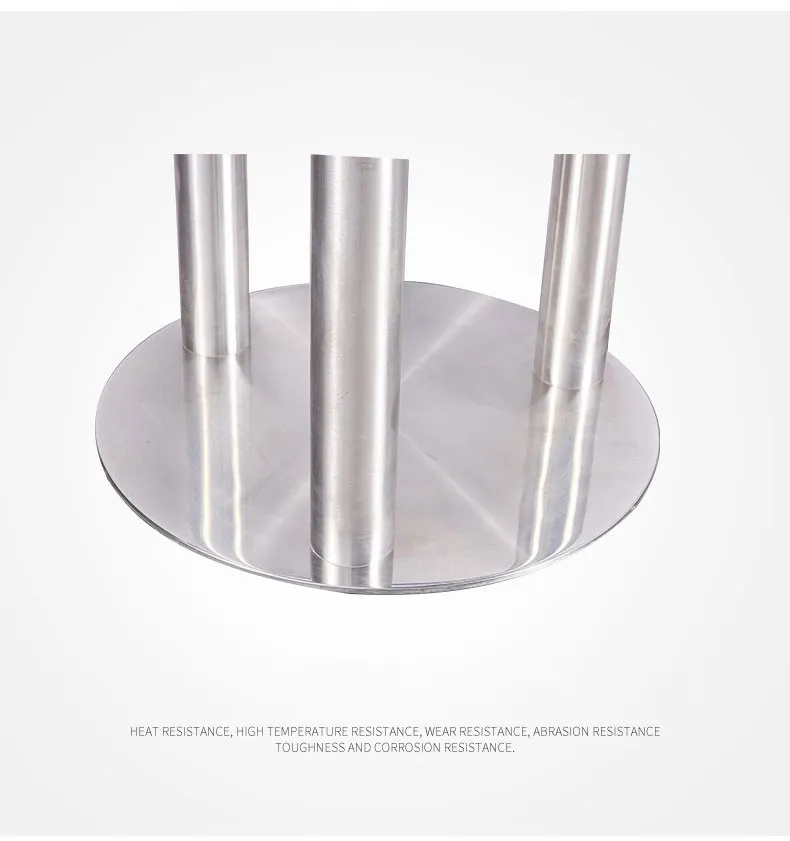 acero inoxidable Tulip Metal Comedor Base de mesa de restaurante 