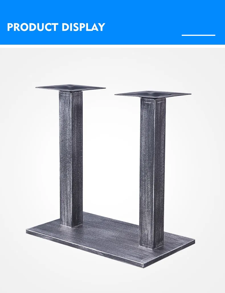 Base de muebles Restaurante redondo Patas de mesa de tulip&aacute;n de metal de 