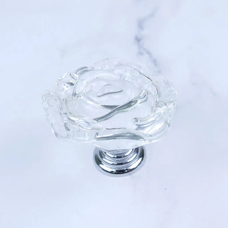 del diamante de imitaci&oacute;n manija de la perilla del gabinete de cristal manija de la perilla de la cocina de la 