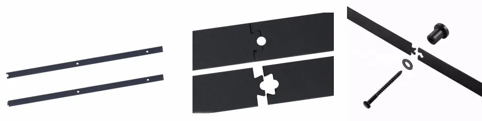 moderno Herrajes para puertas corredizas de granero de madera con rodillo recto 
