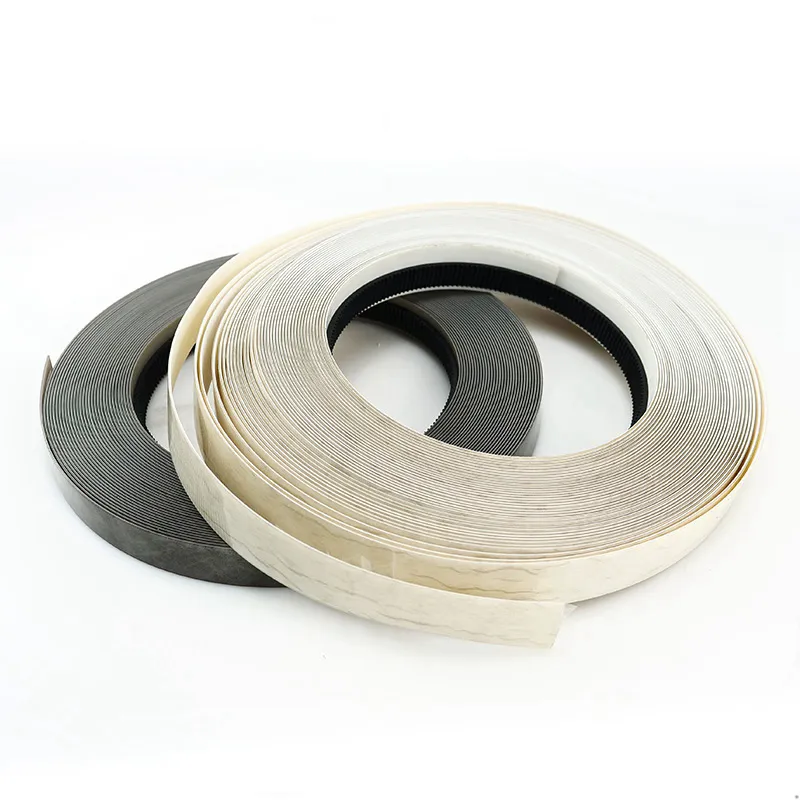 PVC coloridos flexibles Accesorios de hardware de muebles de bandas de borde 