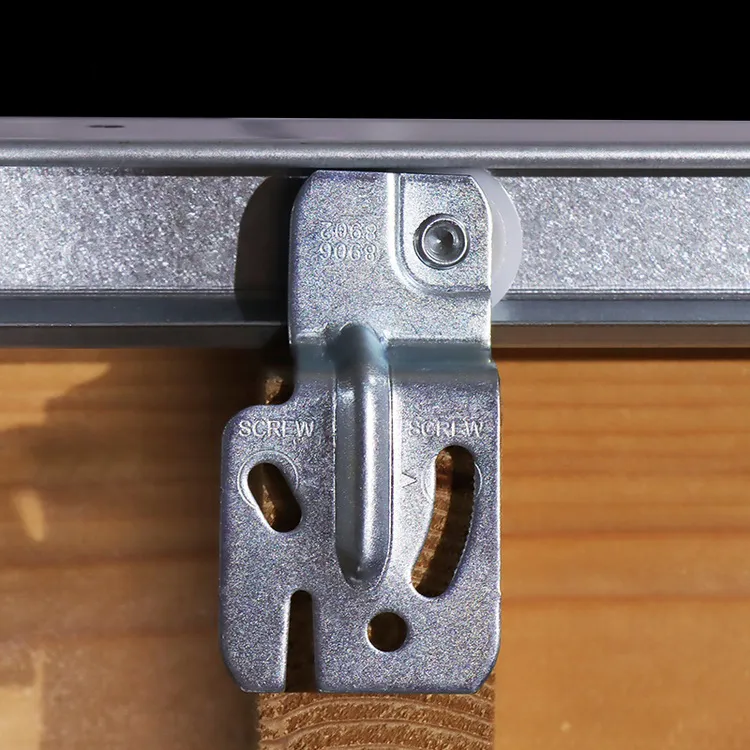 Adecuado para puertas corredizas o corredizas Marco de puerta corrediza empotrada de 250 lb 