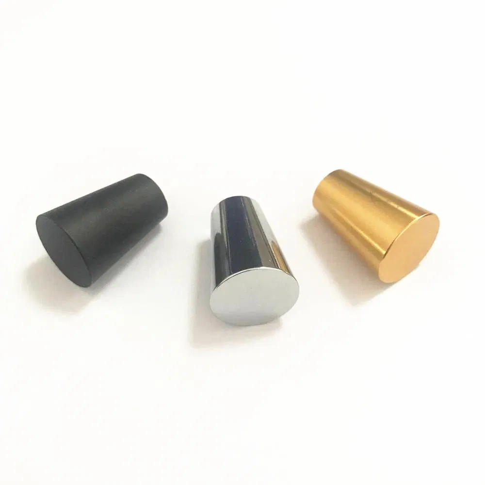 Cromo y negro mate y lat&oacute;n dorado Muebles s&oacute;lidos para cocina Herrajes para cajones Perilla para cajones Cromo y negro 