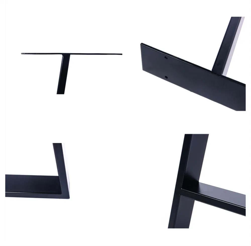 industrial desmontable forjado moderno Patas de mesa 