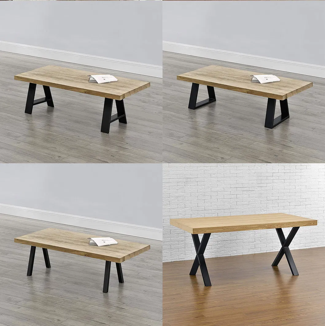 de comedor de restaurante de oficina Patas de mesa de comedor de metal fundido de acero 