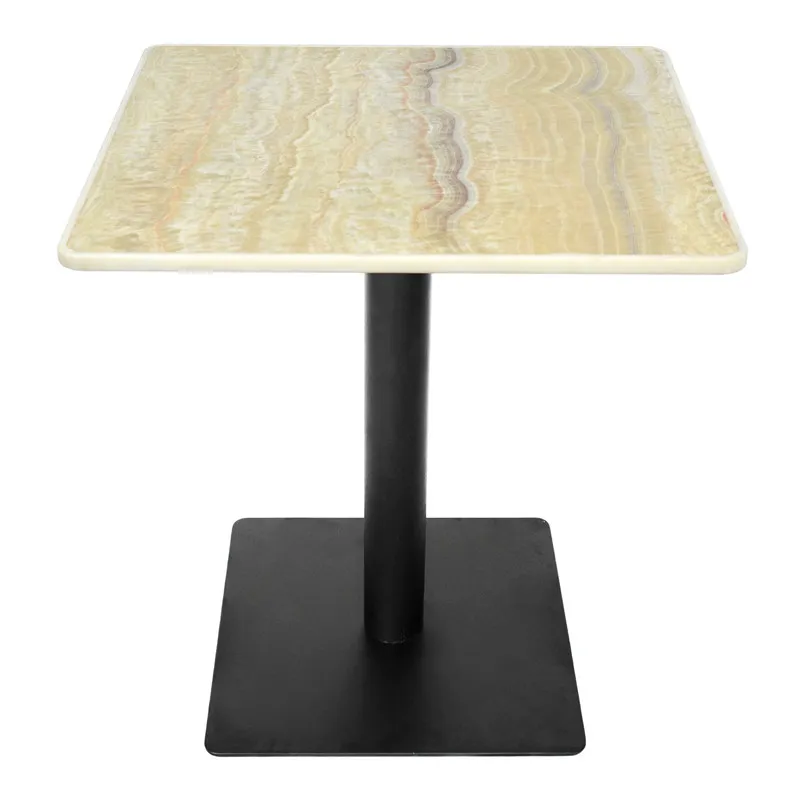 libre Base de mesa de comedor redonda de metal 