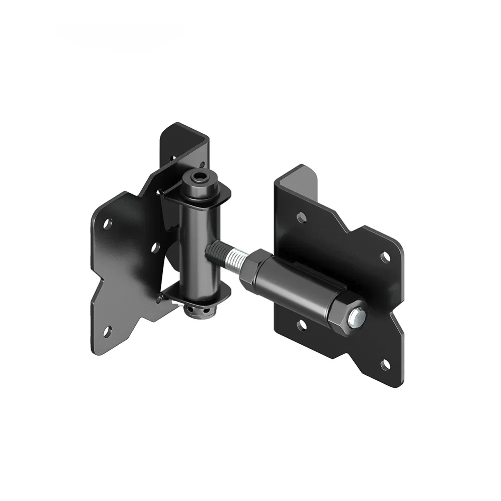 Bisagras de puerta de PVC de vinilo negro Morden con 90 grados 