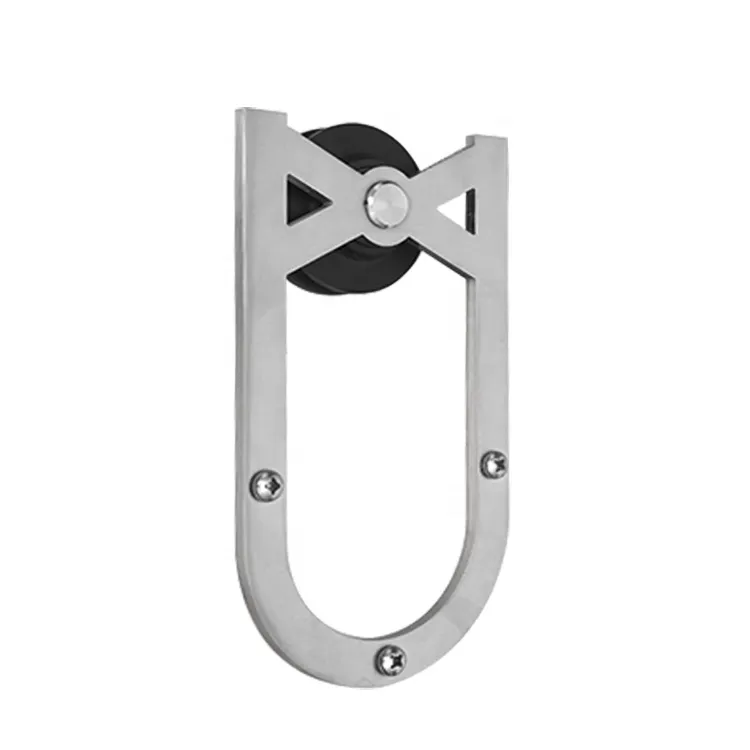 sistema deslizante de n&iacute;quel cepillado, sistema deslizante de lat&oacute;n envejecido, doble derivaci&oacute;n, kit de herrajes para puerta de granero doble para montaje en puerta de madera interior, riel lateral para bricolaje, accesorios de n&iacute;quel satinado, 