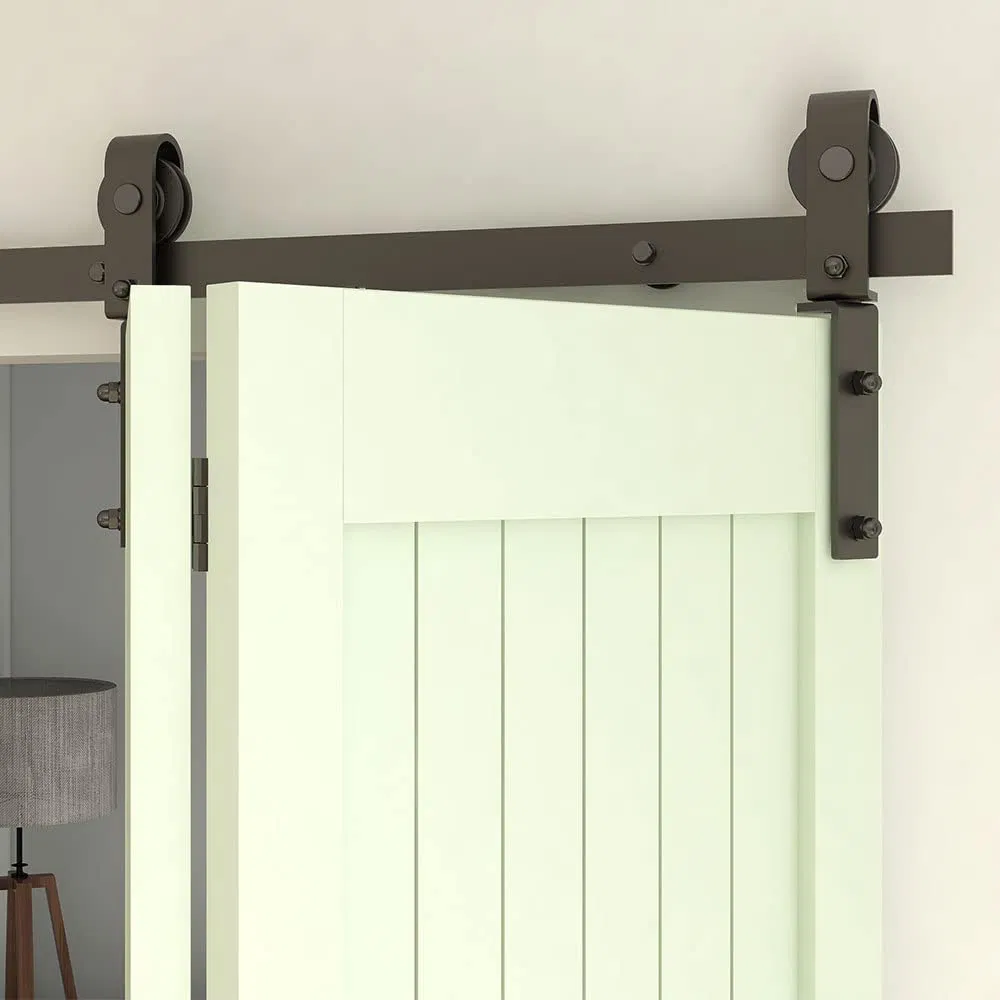 kits plegables para puertas de granero, herrajes plegables para puertas corredizas de lat&oacute;n, herrajes para puertas plegables corredizas de granero, 