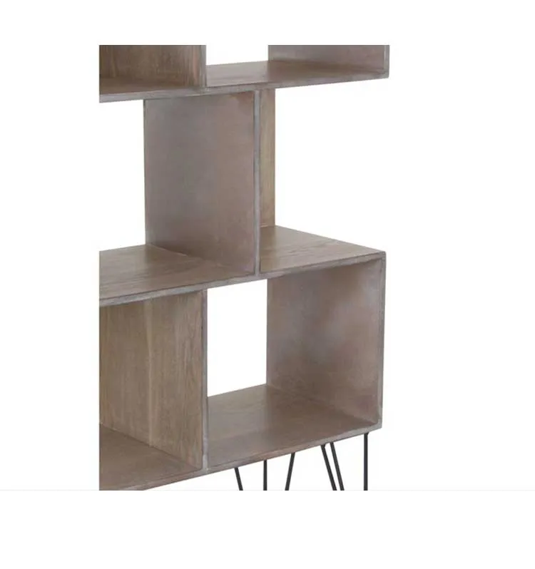 Muebles de sala con pies de hierro met&aacute;lico Estantes de almacenamiento Mesas auxiliares 