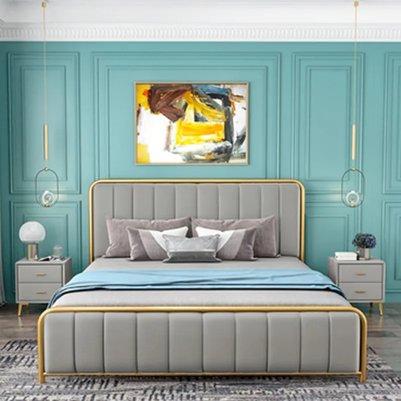 de tama&ntilde;o completo Malla met&aacute;lica para plataforma estilo cama Marco de cama 